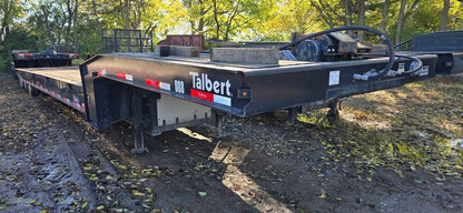 55 Ton Talbert Sliding 3-Axle Trailer