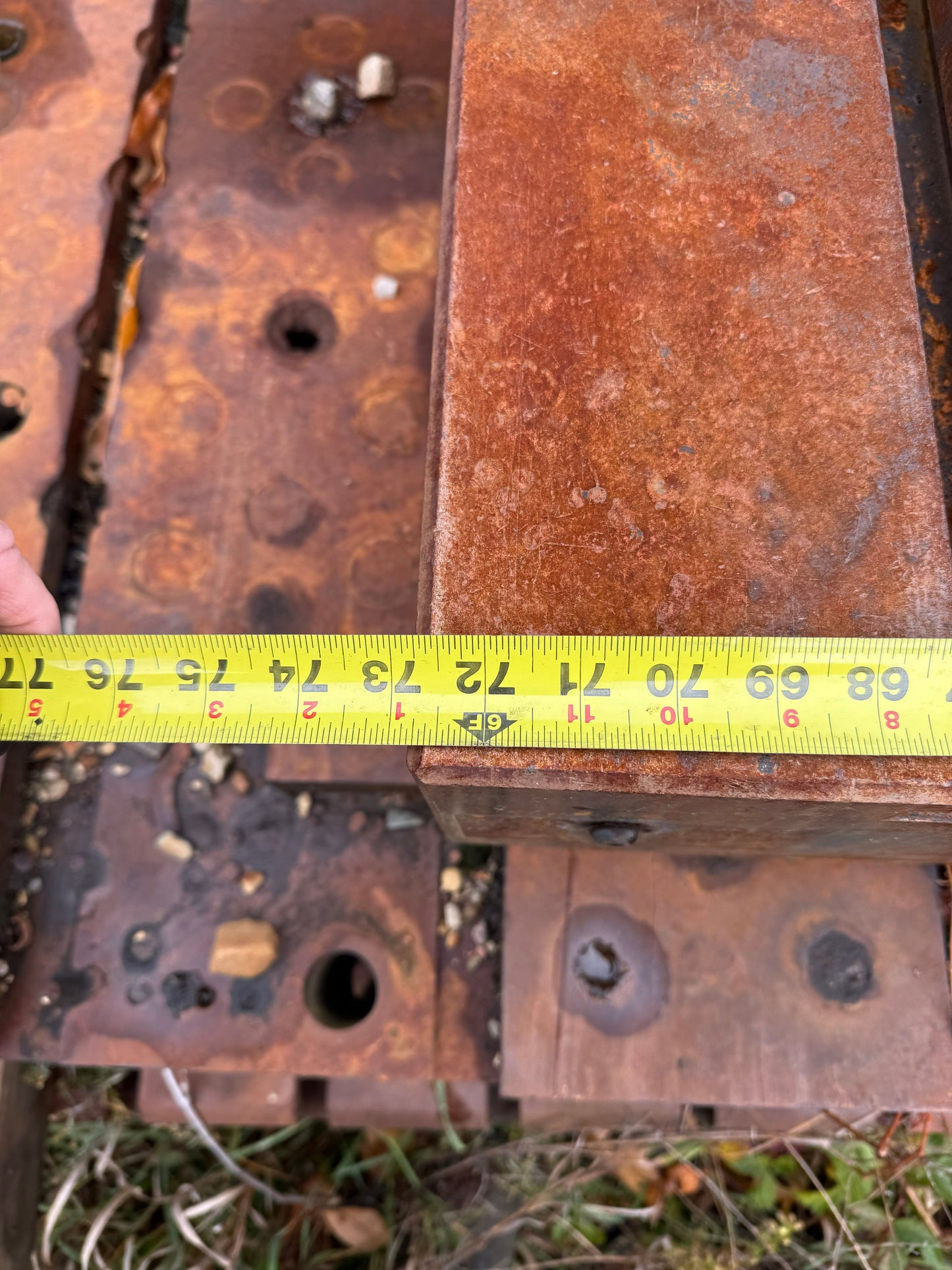 Bolster Plate - 73" x 43" x 7" - For Sale