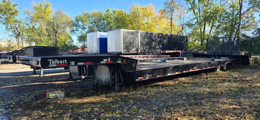 40 Ton Talbert Sliding 2-Axle Trailer For Sale
