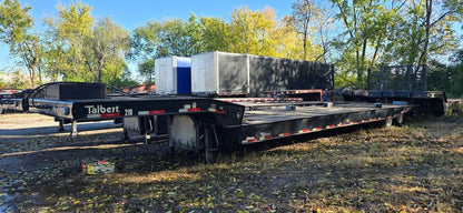 40 Ton Talbert Sliding 2-Axle Trailer For Sale