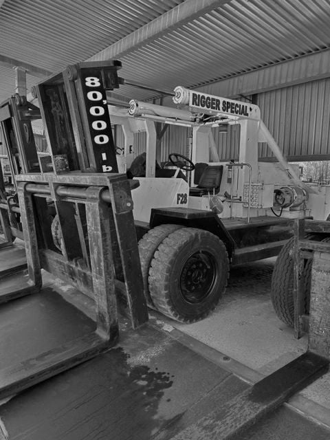 80,000 lb Riggers Special Forklift For Sale