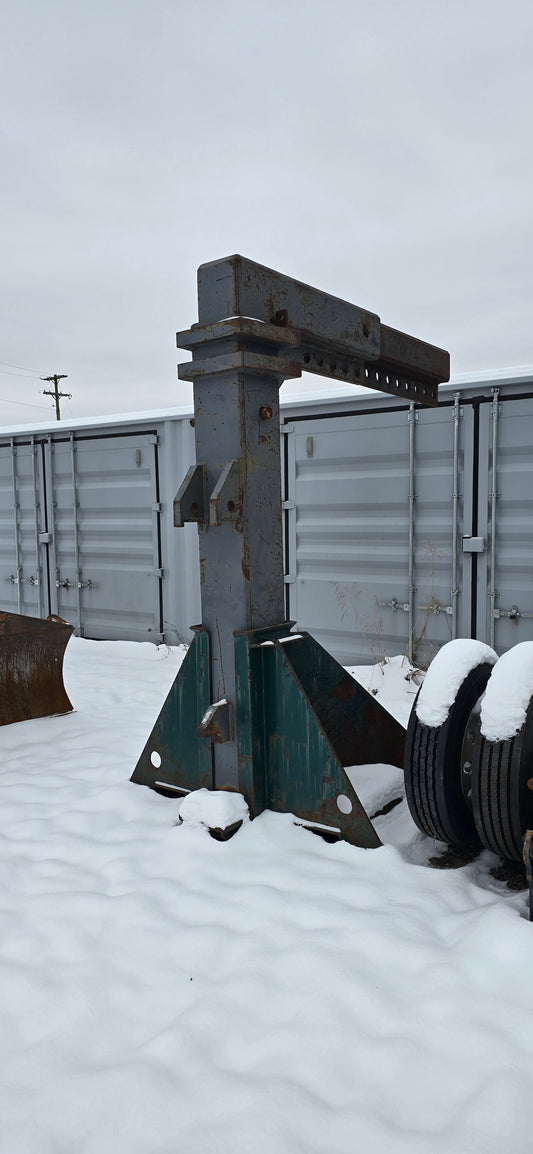 80,000 lb Bristol Riggers Special Forklift Boom & Stand For Sale