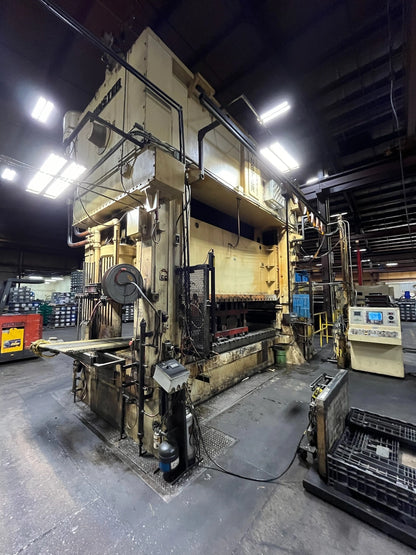 600 Ton Minster Straight Side Press For Sale