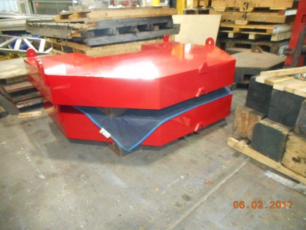 80,000lb Bristol Riggers Special Forklift For Sale 40 Ton