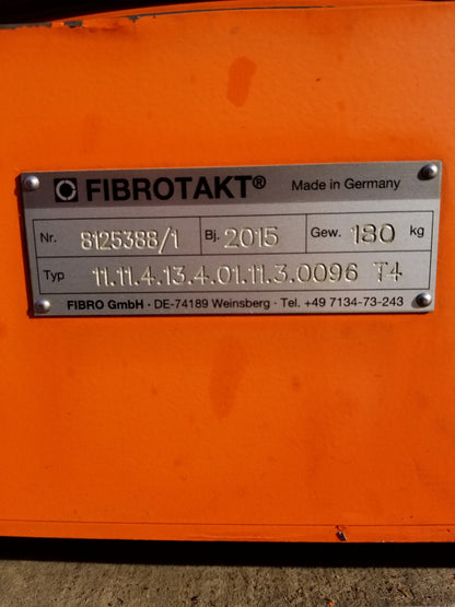 Fibrotakt Rotary Indexer Table For Sale