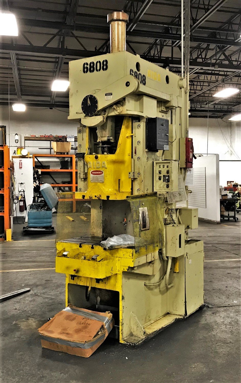 75 Ton Press For Sale Aida Single-Point Gap Frame Press