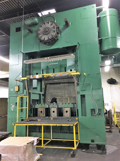 500 Ton Press For Sale USI Clearing Straight Side Press