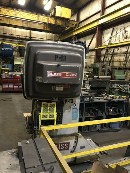 35 Ton Press For Sale Bliss C-35 OBI Press