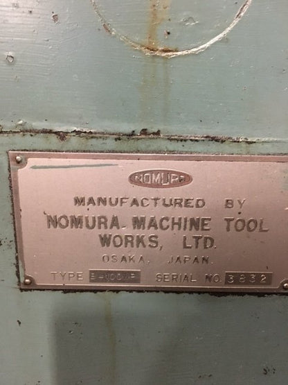 Nomura Boring Mill For Sale