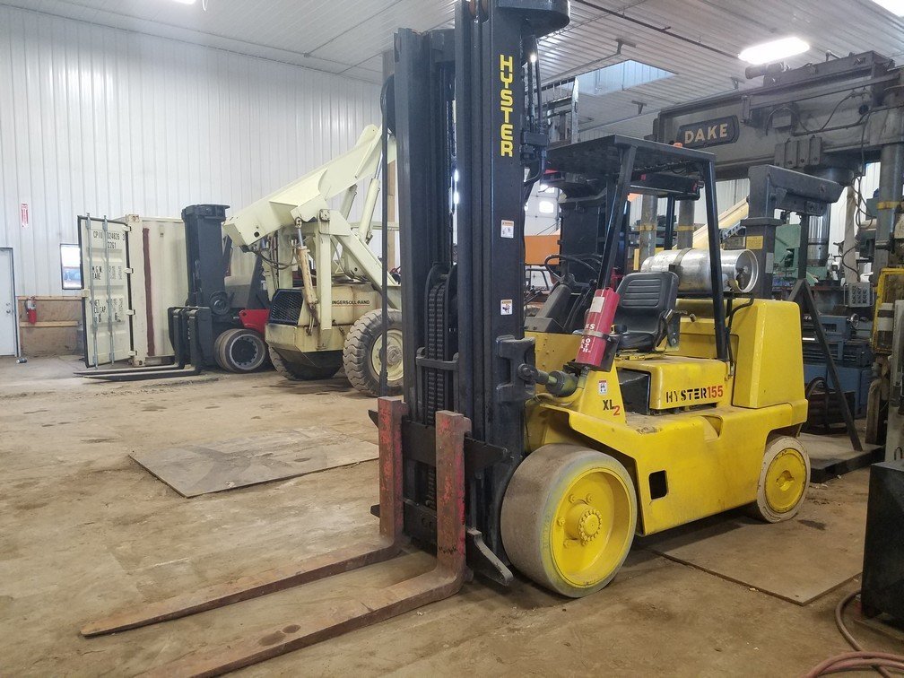 15,500lb Hyster Forklift S155XL2 For Sale 7.75 Ton