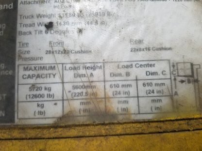 7.75 Ton Forklift For Sale Hyster S155XL2