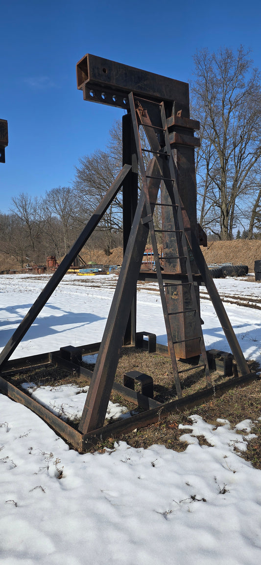 80,000 lb Bristol Riggers Special Forklift Hydraulic Boom For Sale