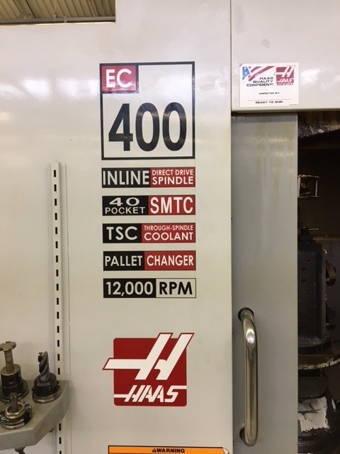 Haas EC-400 CNC Horizontal Machining Center For Sale