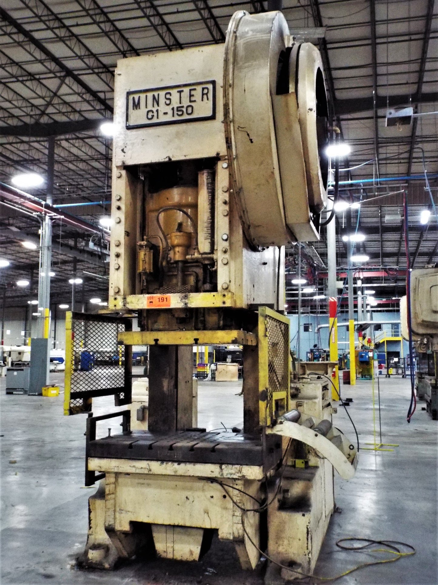150 Ton Press For Sale Minster Back-Geared OBI Press