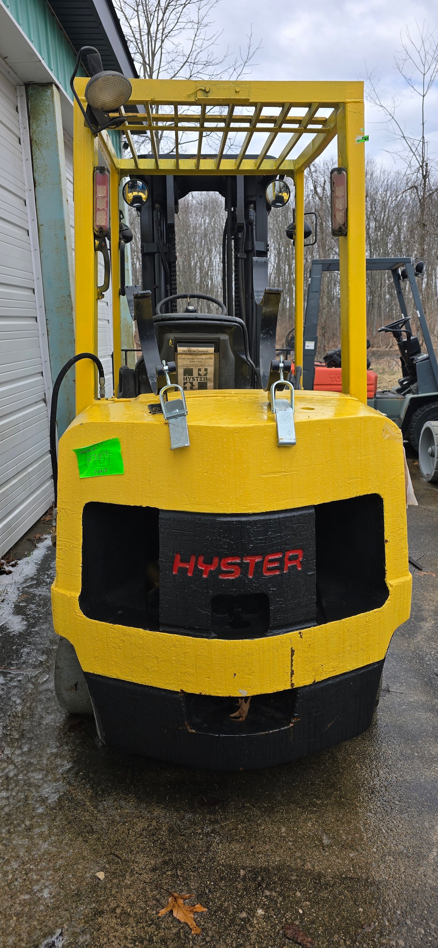 8,000 lb Hyster Forklift For Sale