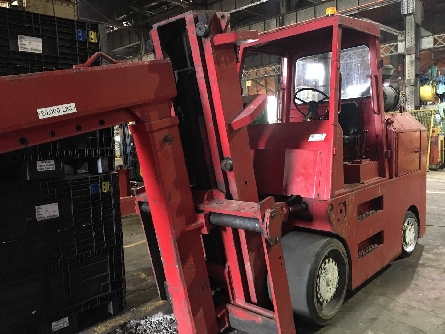 10 Ton Forklift For Sale Taylor Big Red