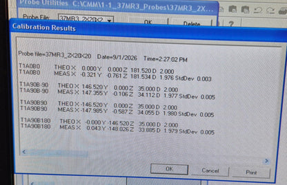 Brown and Sharpe CMM Microxcel 7.6.5 PFX For Sale