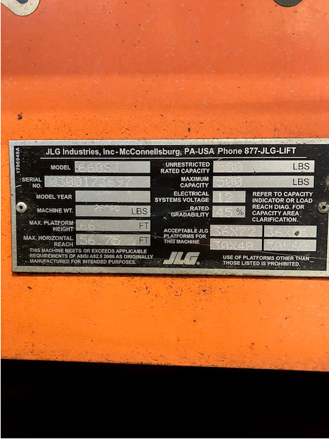 JLG 60' Manlift For Sale